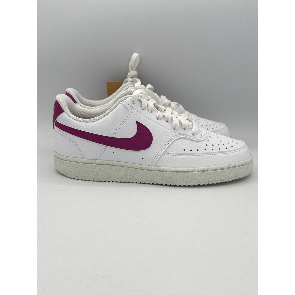 Nike Court Vision Low NN Shoes Women Size 7 White Cactus Flower DH3158-500